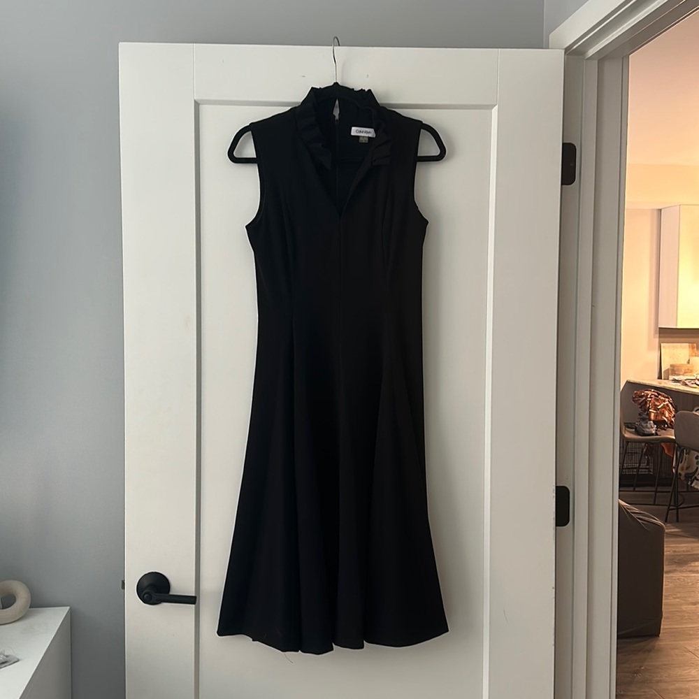 Black Calvin Klein Professional Attire Dress